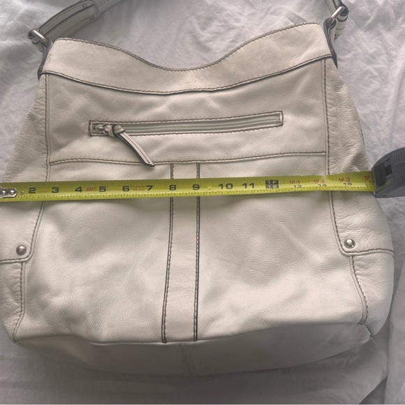 Tiganello Cream Leather Bag - Picture 10 of 10